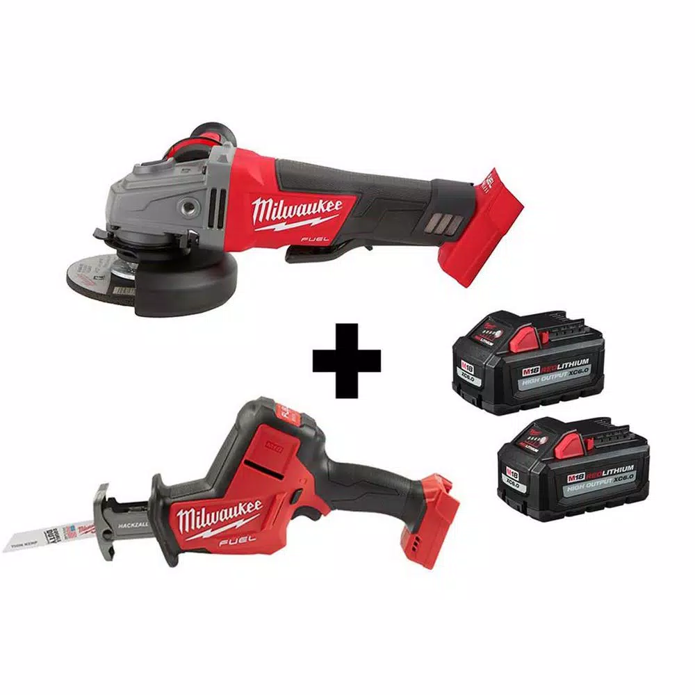 Best reviews of ๐งจ Power Tool Combo Kits Milwaukee M18 FUEL 18-Volt 4-1/2 In./5 In. Brushless Cordless Grinder W/ Paddle Switch & M18 FUEL Hackzall W/ Two 6.0Ah Batteries ๐ 3 Best reviews of ๐งจ Power Tool Combo Kits Milwaukee M18 FUEL 18-Volt 4-1/2 In./5 In. Brushless Cordless Grinder W/ Paddle Switch & M18 FUEL Hackzall W/ Two 6.0Ah Batteries ๐