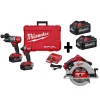New 🔥 Power Tool Combo Kits Milwaukee M18 FUEL 18-Volt Lithium-Ion Brushless 🔨 Hammer Drill/Circular Saw/ Impact Driver Kit With Two 5.0 & Two 6.0 Batteries ❤️ -Specialty-Power-Tools Shop unnamed file 1015
