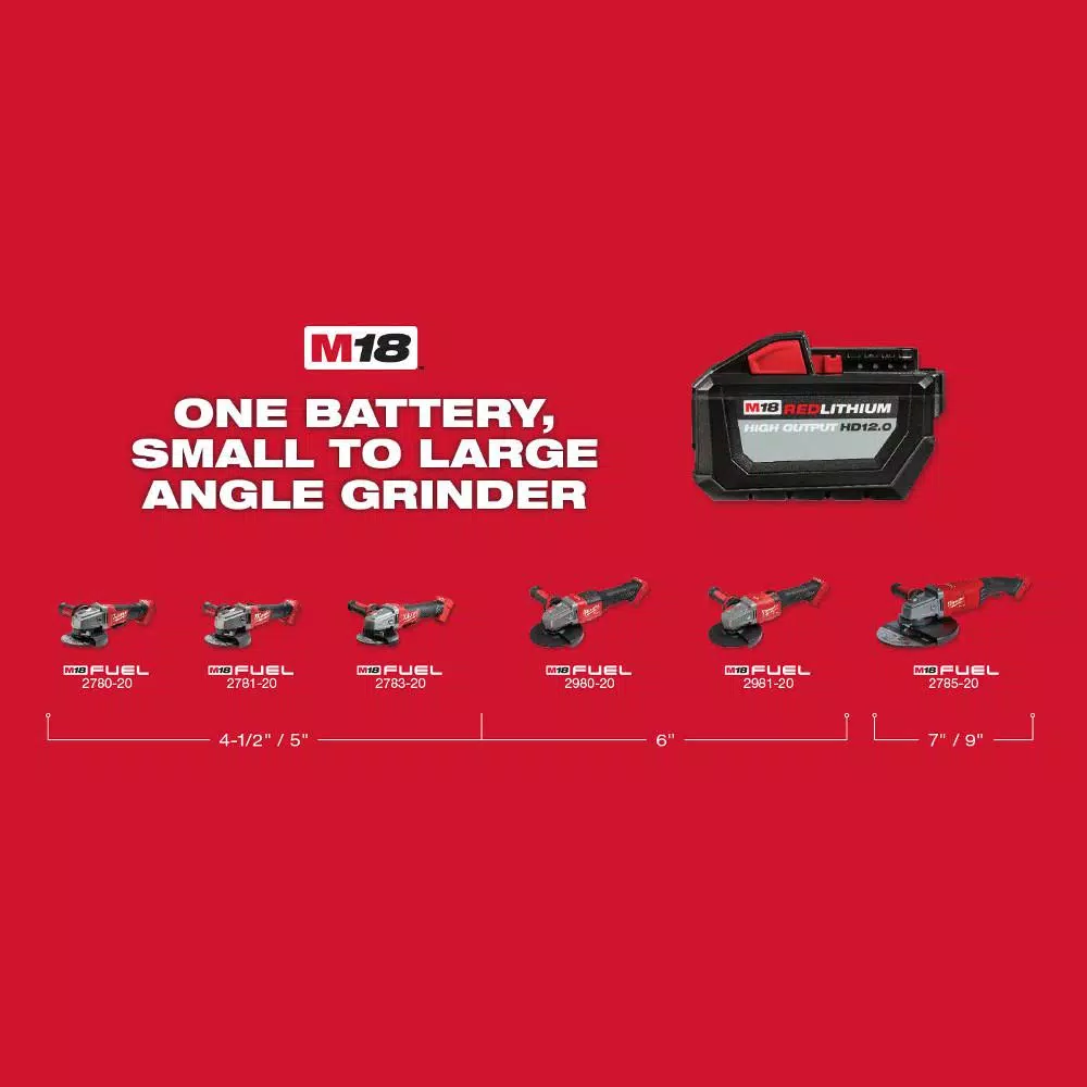Best Pirce ๐ Power Tool Combo Kits Milwaukee M18 FUEL 18-Volt Lithium-Ion Brushless Cordless ๐จ Hammer Drill/Grinder/Impact Driver Combo Kit (3-Tool) W/ 4-Batteries โญ 7 Best Pirce ๐ Power Tool Combo Kits Milwaukee M18 FUEL 18-Volt Lithium-Ion Brushless Cordless ๐จ Hammer Drill/Grinder/Impact Driver Combo Kit (3-Tool) W/ 4-Batteries โญ - Image 5