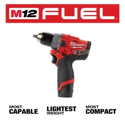 Flash Sale 👍 Power Tool Combo Kits Milwaukee M12 FUEL 12-Volt Lithium-Ion Brushless Cordless 🔨 Hammer Drill And Impact Driver Combo Kit With 2 Batteries & Bag (2-Tool) 🔥 -Specialty-Power-Tools Shop unnamed file 1088