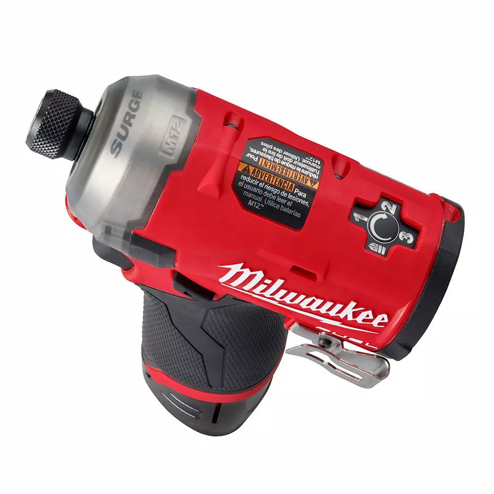 Best deal โค๏ธ Power Tool Combo Kits Milwaukee M12 FUEL 12-Volt Lithium-Ion Brushless Cordless Surge Impact And Drill Combo Kit (2-Tool) With 2 Batteries And Bag ๐ 6 Best deal โค๏ธ Power Tool Combo Kits Milwaukee M12 FUEL 12-Volt Lithium-Ion Brushless Cordless Surge Impact And Drill Combo Kit (2-Tool) With 2 Batteries And Bag ๐ - Image 4