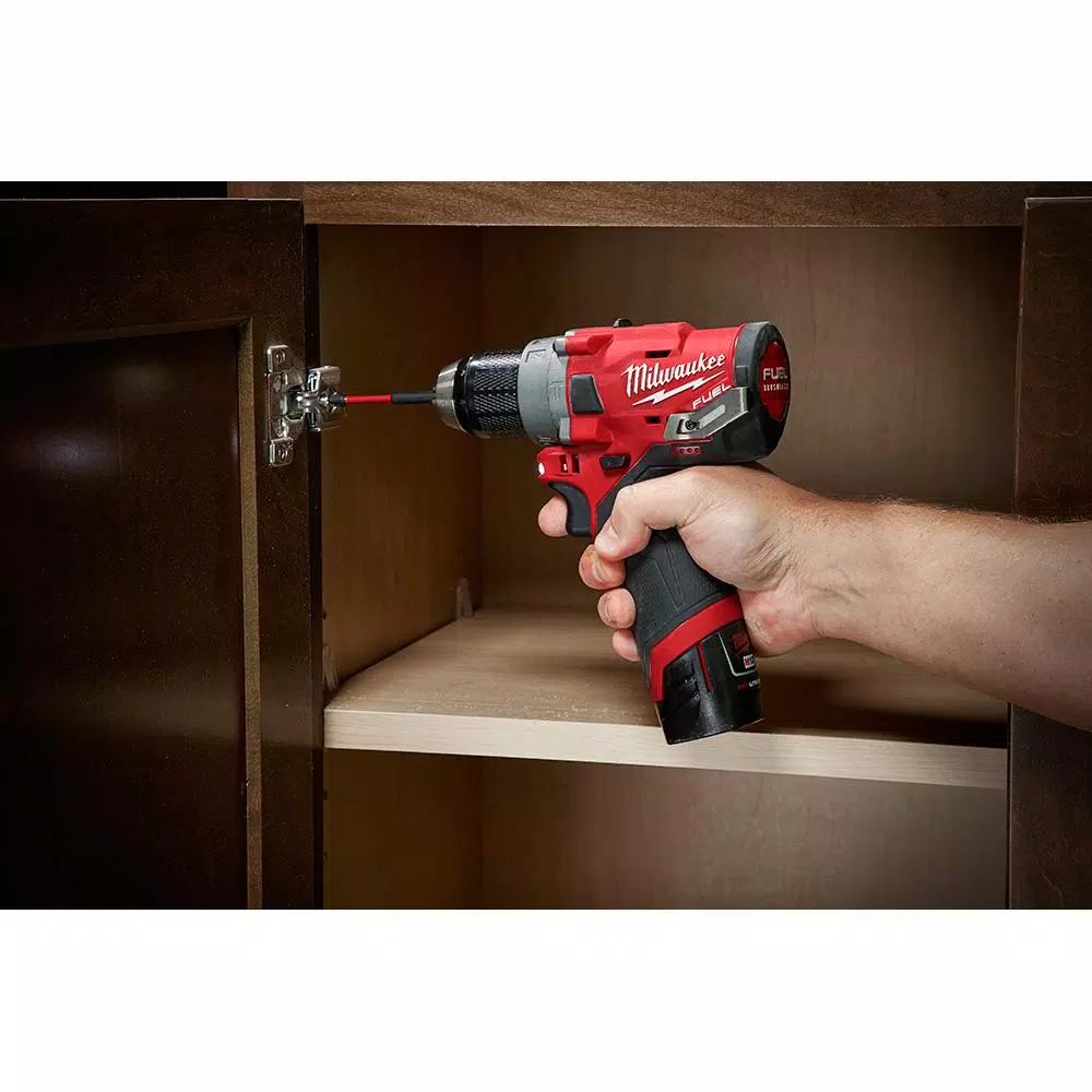 Best deal โค๏ธ Power Tool Combo Kits Milwaukee M12 FUEL 12-Volt Lithium-Ion Brushless Cordless Surge Impact And Drill Combo Kit (2-Tool) With 2 Batteries And Bag ๐ 8 Best deal โค๏ธ Power Tool Combo Kits Milwaukee M12 FUEL 12-Volt Lithium-Ion Brushless Cordless Surge Impact And Drill Combo Kit (2-Tool) With 2 Batteries And Bag ๐ - Image 6