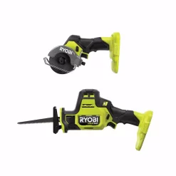 Cheap 🔔 Power Tool Combo Kits RYOBI ONE+ HP 18V Brushless Cordless Compact 2-Tool Combo Kit With One-Handed Reciprocating Saw And Cut-Off Tool (Tools Only) 🛒