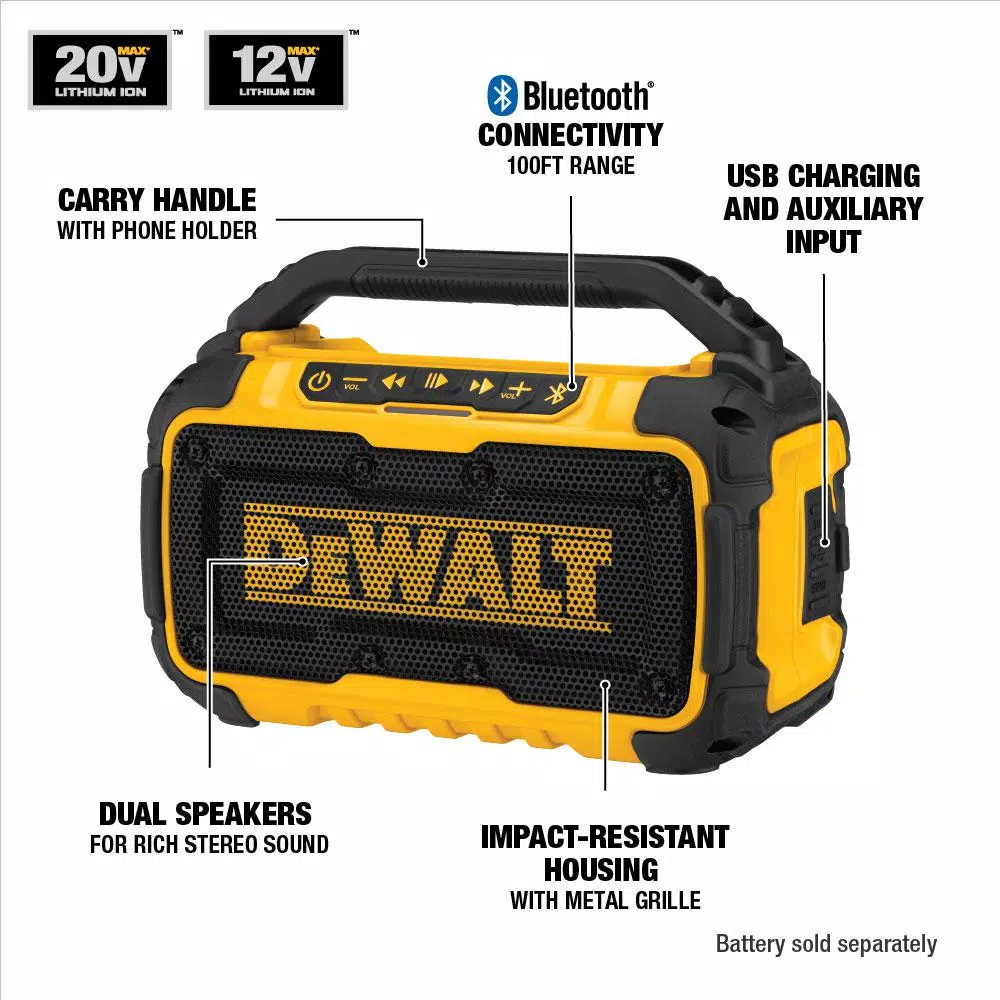 Coupon ๐ Power Tool Combo Kits DEWALT 20-Volt MAX Cordless Combo Kit (7-Tool) With ToughSystem Case, (1) 4.0Ah Battery, (2) 2.0Ah Batteries & Speaker ๐ฅ 13 Coupon ๐ Power Tool Combo Kits DEWALT 20-Volt MAX Cordless Combo Kit (7-Tool) With ToughSystem Case, (1) 4.0Ah Battery, (2) 2.0Ah Batteries & Speaker ๐ฅ - Image 11
