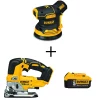Wholesale 🎁 Power Tool Combo Kits DEWALT 20-Volt MAX XR Cordless Brushless 5 In. Random Orbital Sander With Jigsaw & (1) 20-Volt Battery 5.0Ah 👍 -Specialty-Power-Tools Shop unnamed file 1350