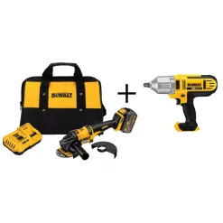 Cheapest 🛒 Power Tool Combo Kits DEWALT FLEXVOLT 60-Volt MAX Cordless Brushless Reciprocating Saw With (1) FLEXVOLT 6.0Ah Battery & 1/2 In. Impact 🔧 Wrench 😀