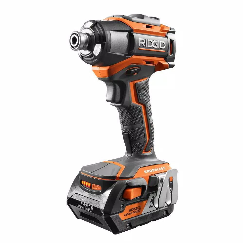 Brand new π₯ Power Tool Combo Kits RIDGID 18-Volt Cordless Brushless π¨ Hammer Drill & Impact Driver Kit With Bonus 18-Volt 1.5 Ah Lithium-Ion Battery (2-Pack) π 7 Brand new π₯ Power Tool Combo Kits RIDGID 18-Volt Cordless Brushless π¨ Hammer Drill & Impact Driver Kit With Bonus 18-Volt 1.5 Ah Lithium-Ion Battery (2-Pack) π - Image 5