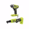 Brand new 🥰 Power Tool Combo Kits RYOBI ONE+ 18V Cordless 3/8 In. 3-Speed Impact 🔧 Wrench And 3/8 In. 4-Position Ratchet Kit (Tools Only) ❤️ -Specialty-Power-Tools Shop unnamed file 2115