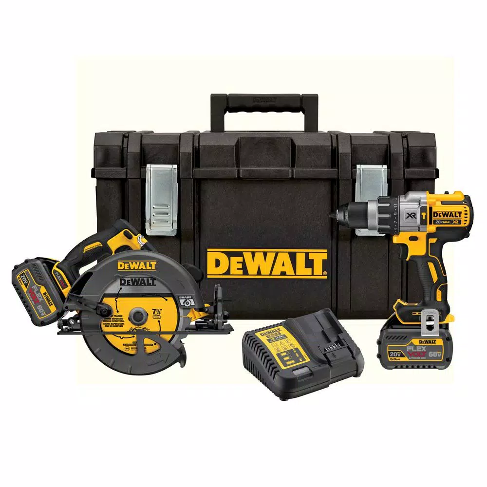 Buy โ Power Tool Combo Kits DEWALT FLEXVOLT 60-Volt Lithium-Ion Combo Kit (2-Tool) With (2) Batteries 6.0 Ah, Charger And 22 In. ToughSystem ๐งฐ Toolbox ๐ 3 Buy โ Power Tool Combo Kits DEWALT FLEXVOLT 60-Volt Lithium-Ion Combo Kit (2-Tool) With (2) Batteries 6.0 Ah, Charger And 22 In. ToughSystem ๐งฐ Toolbox ๐