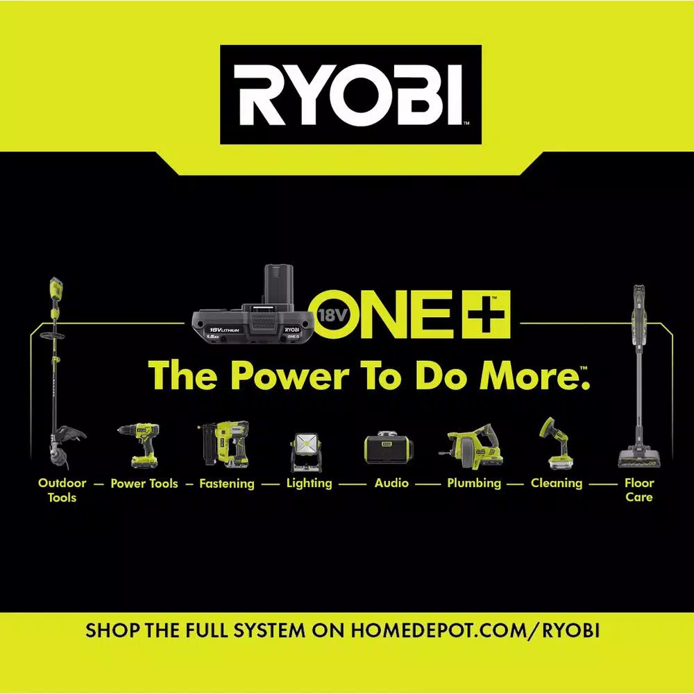 New โ Power Tool Combo Kits RYOBI 18-Volt ONE+ Cordless 2-Tool Combo Kit W/ (2) 1.5Ah Batteries, Charger & Bag W/ BONUS Impact Rated Driving Kit (70Piece) ๐ 17 New โ Power Tool Combo Kits RYOBI 18-Volt ONE+ Cordless 2-Tool Combo Kit W/ (2) 1.5Ah Batteries, Charger & Bag W/ BONUS Impact Rated Driving Kit (70Piece) ๐ - Image 15