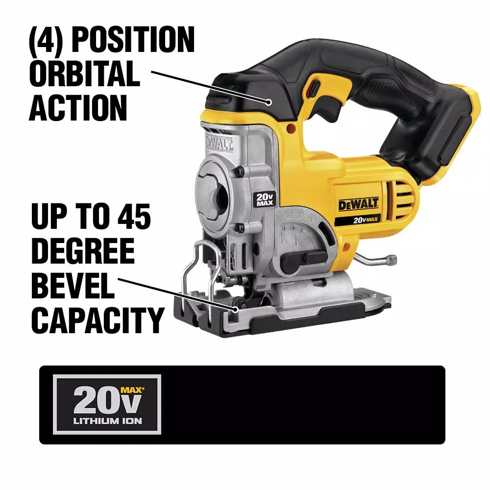 Best reviews of ✨ Power Tool Combo Kits DEWALT 20-Volt MAX XR Cordless Brushless 5 In. Random Orbital Sander With (1) 20-Volt Battery 2.0Ah & Jigsaw 🎉 6 Best reviews of ✨ Power Tool Combo Kits DEWALT 20-Volt MAX XR Cordless Brushless 5 In. Random Orbital Sander With (1) 20-Volt Battery 2.0Ah & Jigsaw 🎉 - Image 4