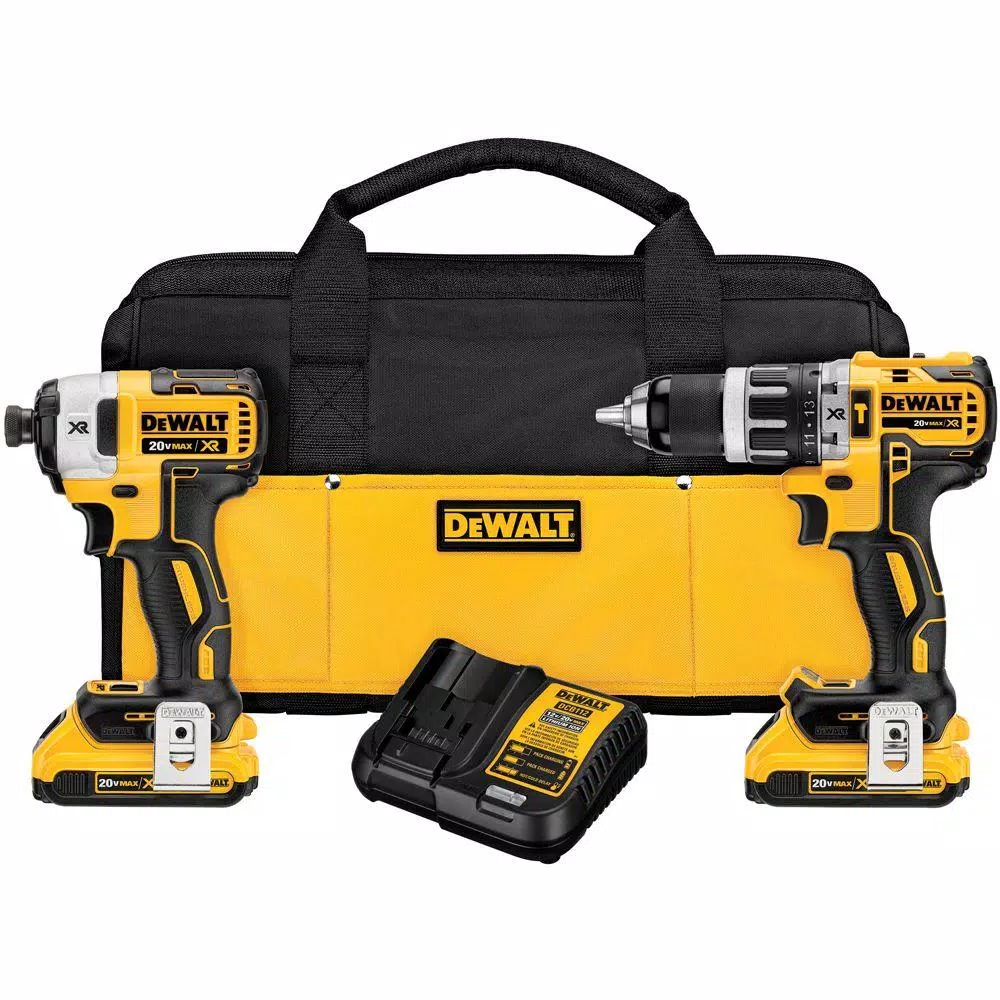 Deals ๐ฏ Power Tool Combo Kits DEWALT 20-Volt MAX XR Cordless Brushless ๐จ Hammer Drill/Impact Combo Kit (2-Tool) With (2) 20-Volt 4.0Ah Batteries & Charger ๐ 3 Deals ๐ฏ Power Tool Combo Kits DEWALT 20-Volt MAX XR Cordless Brushless ๐จ Hammer Drill/Impact Combo Kit (2-Tool) With (2) 20-Volt 4.0Ah Batteries & Charger ๐