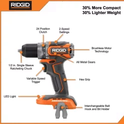 Wholesale 🎁 Power Tool Combo Kits RIDGID 18-Volt Lithium-Ion Brushless Cordless SubCompact Combo Kit (3-Tool) With (2) 2.0 Ah Lithium Battery, Charger And Bag 👍 -Specialty-Power-Tools Shop unnamed file 2743