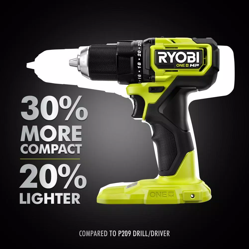 Discount π Power Tool Combo Kits RYOBI ONE+ HP 18V Brushless Cordless Compact 1/2 In. Drill And Impact Driver Kit With (2) 1.5 Ah Batteries, Charger And Bag π 12 Discount π Power Tool Combo Kits RYOBI ONE+ HP 18V Brushless Cordless Compact 1/2 In. Drill And Impact Driver Kit With (2) 1.5 Ah Batteries, Charger And Bag π - Image 10