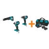 Deals 🌟 Power Tool Combo Kits Makita 18V LXT Brushless 1/4 In. Impact Driver, 1/2 In. 🔨 Hammer Driver-Drill And Recipro Saw With Bonus 18V LXT Starter Pack 👏 -Specialty-Power-Tools Shop unnamed file 2813