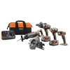 Brand new π Power Tool Combo Kits RIDGID 18-Volt Lithium-Ion Cordless 5-Tool Combo Kit With (2) 4.0 Ah Batteries, 18-Volt Charger, And Contractorβs Bag π 1 Brand new π Power Tool Combo Kits RIDGID 18-Volt Lithium-Ion Cordless 5-Tool Combo Kit With (2) 4.0 Ah Batteries, 18-Volt Charger, And Contractorβs Bag π -Specialty-Power-Tools Shop unnamed file 3182