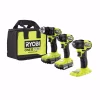 Best reviews of 🎁 Power Tool Combo Kits RYOBI ONE+ HP 18V Brushless Cordless Compact 1/2 In. Drill/Driver, Impact Driver, Impact 🔧 Wrench, (2) Batteries, Charger ⌛ -Specialty-Power-Tools Shop unnamed file 3193