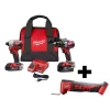 Deals 🥰 Power Tool Combo Kits Milwaukee M18 18-Volt Lithium-Ion Brushless Cordless 🔨 Hammer Drill And Impact Combo Kit W/ M18 Oscillating Multi-Tool ✨ -Specialty-Power-Tools Shop unnamed file 3237