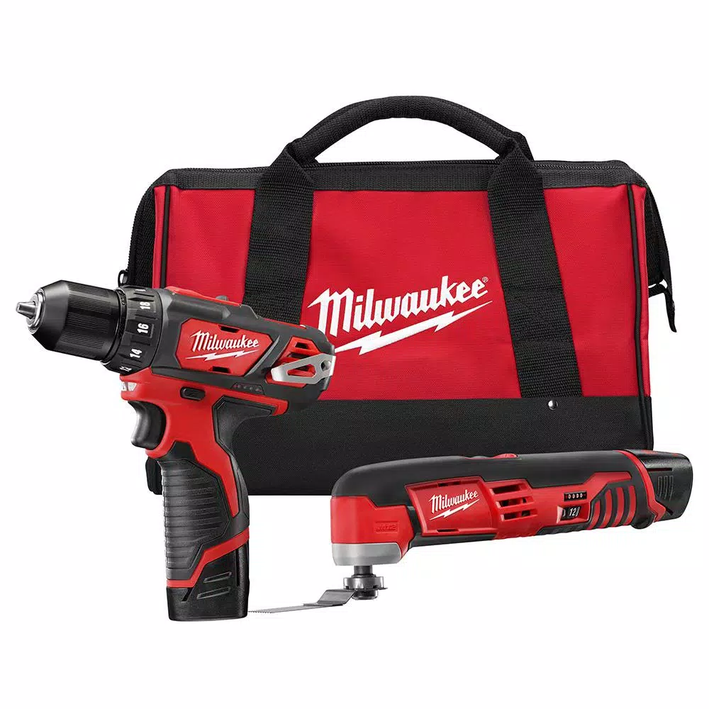 Top 10 ๐ฏ Power Tool Combo Kits Milwaukee M12 12-Volt Lithium-Ion Cordless Drill Driver/Multi-Tool Combo Kit (2-Tool) With (2) 1.5 Ah Battery And Tool Bag โญ 3 Top 10 ๐ฏ Power Tool Combo Kits Milwaukee M12 12-Volt Lithium-Ion Cordless Drill Driver/Multi-Tool Combo Kit (2-Tool) With (2) 1.5 Ah Battery And Tool Bag โญ