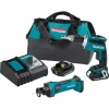 Promo ❤️ Power Tool Combo Kits Makita 18-Volt 2.0Ah LXT Lithium-Ion Compact Cordless Combo Kit (2-Piece) (Brushless Drywall Screwdriver/ Cut-Out Tool) 🔔 -Specialty-Power-Tools Shop unnamed file 3499