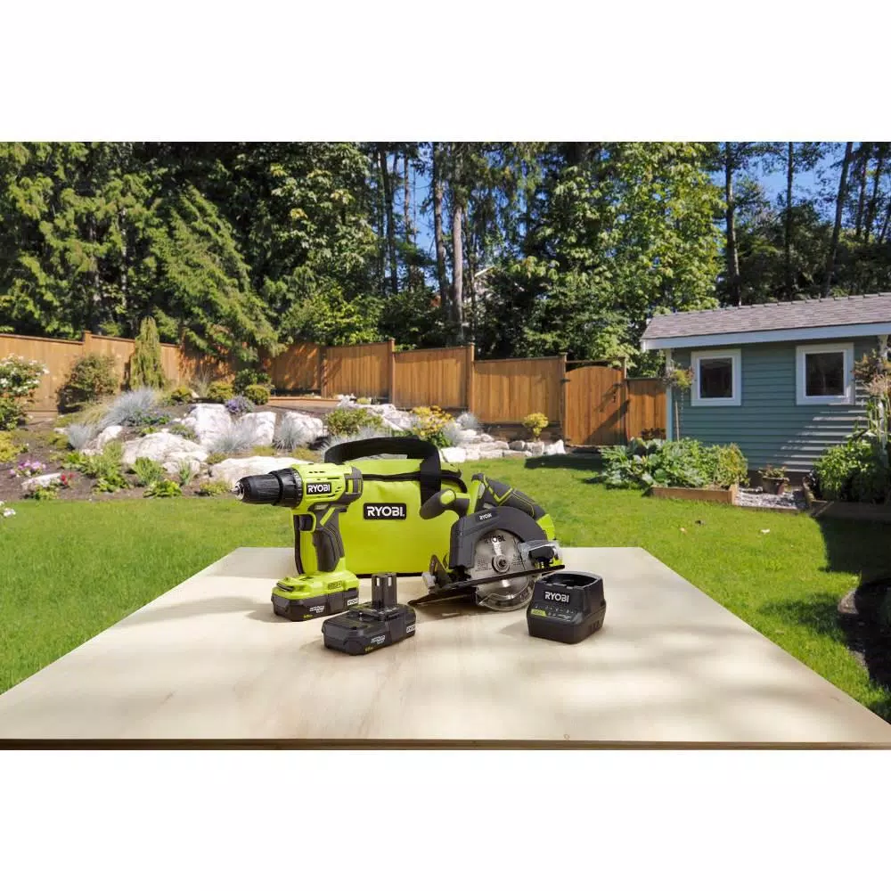 Best deal 💯 Power Tool Combo Kits RYOBI 18-Volt ONE+ Cordless 2-Tool Combo Kit W/ Drill/Driver, Circular Saw W/ BONUS Black Oxide Drill & Drive Kit (31-Piece) ⭐ 11 Best deal 💯 Power Tool Combo Kits RYOBI 18-Volt ONE+ Cordless 2-Tool Combo Kit W/ Drill/Driver, Circular Saw W/ BONUS Black Oxide Drill & Drive Kit (31-Piece) ⭐ - Image 9