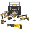Buy 🌟 Power Tool Combo Kits DEWALT 20-Volt MAX Cordless Combo Kit (7-Tool) With ToughSystem Case, (1) 4.0Ah Battery, (2) 2.0Ah Batteries & Recip Saw 👏 -Specialty-Power-Tools Shop unnamed file 3745