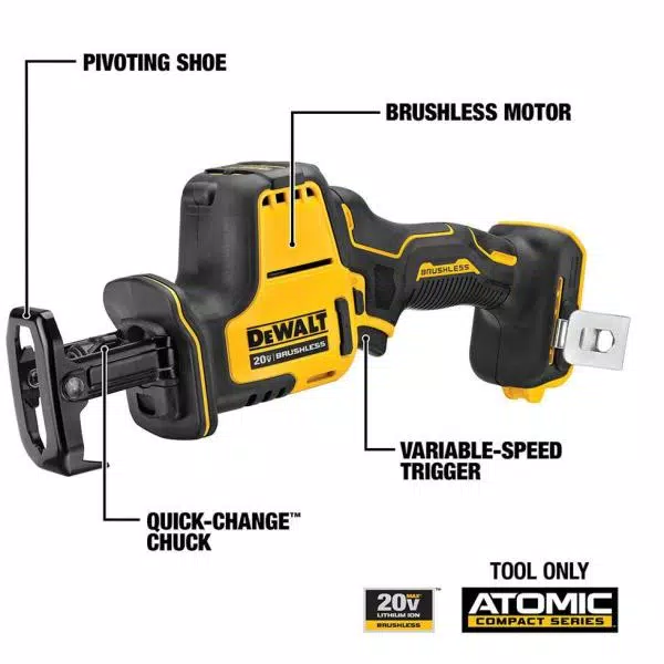 Best reviews of ✨ Power Tool Combo Kits DEWALT ATOMIC 20-Volt MAX Cordless Brushless Combo Kit (4-Tool), 4-1/2 In. Circular Saw, (2) 2.0 Ah Batteries, Charger & Bag ⭐ 4 Best reviews of ✨ Power Tool Combo Kits DEWALT ATOMIC 20-Volt MAX Cordless Brushless Combo Kit (4-Tool), 4-1/2 In. Circular Saw, (2) 2.0 Ah Batteries, Charger & Bag ⭐ - Image 2