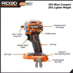 Buy 💯 Power Tool Combo Kits RIDGID 18V SubCompact Lithium-Ion Brushless 2-Tool Combo Kit With 3/8 In. Impact 🔧 Wrench And 3 In. Multi-Material Saw 🔥 -Specialty-Power-Tools Shop unnamed file 3935