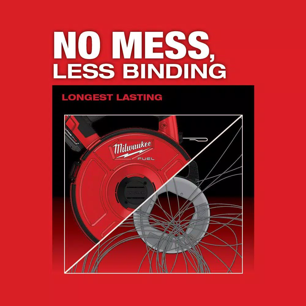 Best Pirce ๐ฏ Specialty Power Tools Milwaukee M18 FUEL Angler 240 Ft. X 1/8 In. Steel Pulling Fish Tape Drum ๐ฏ 9 Best Pirce ๐ฏ Specialty Power Tools Milwaukee M18 FUEL Angler 240 Ft. X 1/8 In. Steel Pulling Fish Tape Drum ๐ฏ - Image 7