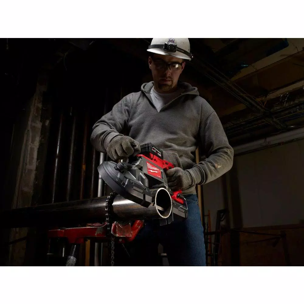 Hot Sale โค๏ธ Power Tool Combo Kits Milwaukee M18 FUEL 18-Volt 4-1/2 In./5 In. Lithium-Ion Brushless Cordless Grinder With Paddle Switch With Bandsaw And Batteries ๐ 9 Hot Sale โค๏ธ Power Tool Combo Kits Milwaukee M18 FUEL 18-Volt 4-1/2 In./5 In. Lithium-Ion Brushless Cordless Grinder With Paddle Switch With Bandsaw And Batteries ๐ - Image 7