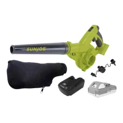 Buy 🌟 Specialty Power Tools Sun Joe 24-Volt ION+ 185 MPH 105 CFM Cordless Workshop Blower/Vacuum Kit With 2.0 Ah Battery Plus Charger And 2x Dust Bags 🤩