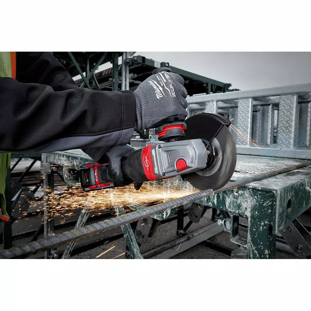 Best Sale ๐ Power Tool Combo Kits Milwaukee M18 FUEL 18-Volt 4-1/2 In./5 In. Cordless Grinder With Paddle Switch With Braking Grinder & (2) M18 6.0 Batteries ๐ฅ 10 Best Sale ๐ Power Tool Combo Kits Milwaukee M18 FUEL 18-Volt 4-1/2 In./5 In. Cordless Grinder With Paddle Switch With Braking Grinder & (2) M18 6.0 Batteries ๐ฅ - Image 8