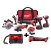 Discount 🎉 Power Tool Combo Kits Milwaukee M18 18-Volt Lithium-Ion Cordless Combo Tool Kit (6-Tool) With M18 Wet/Dry Vacuum And Multi-Tool ⌛ -Specialty-Power-Tools Shop unnamed file 614